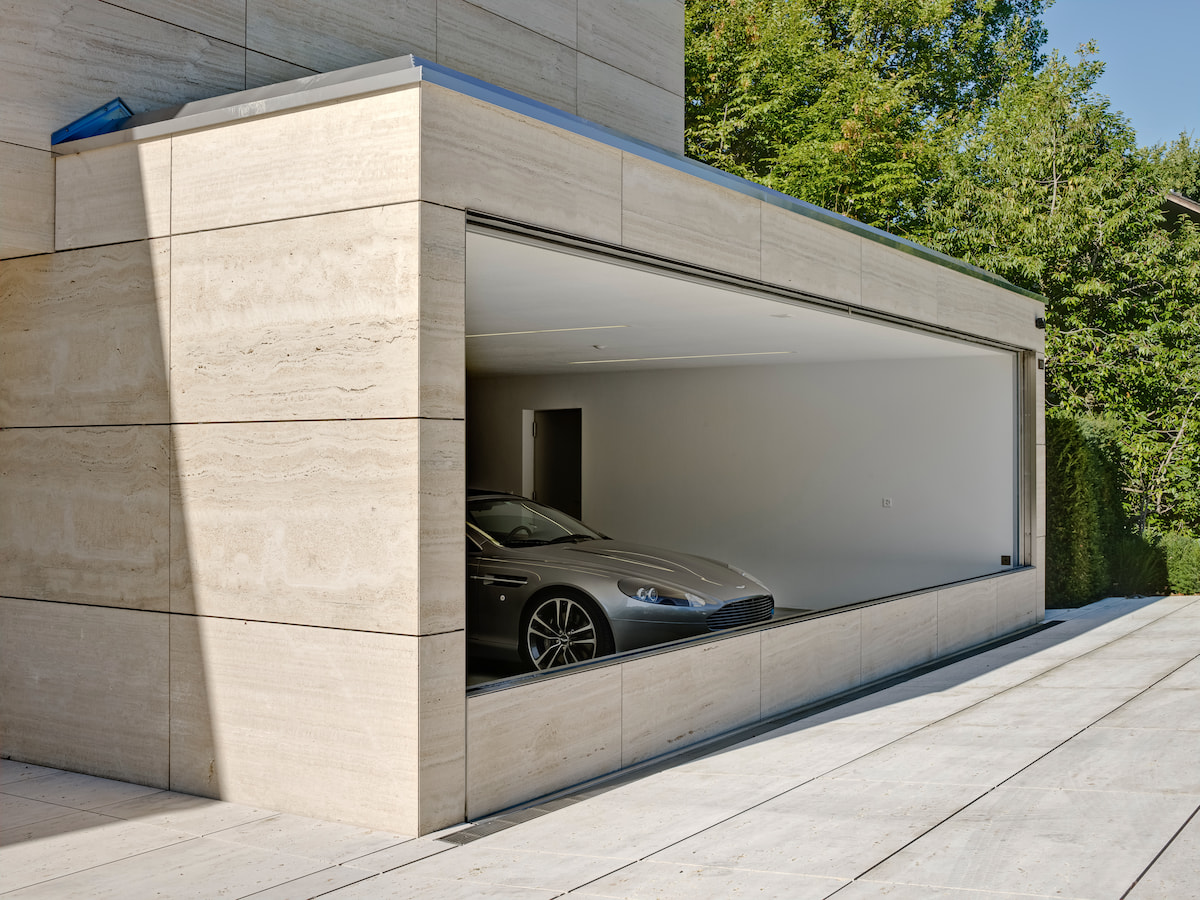 versenkbare garage